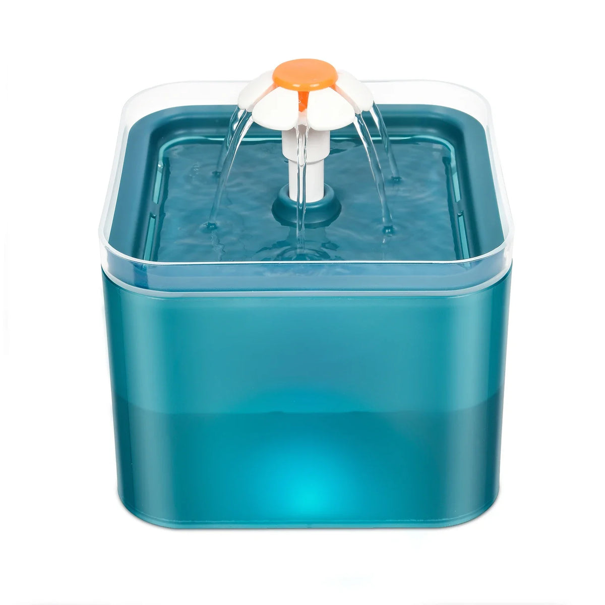 Smart Pet Water Fountain Feeder Bowl with LED Light – USB Automatic Drinking Feeder for Cats & Dogs